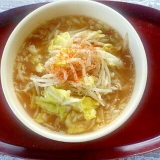 にんにくたっぷり☆野菜味噌ラーメン